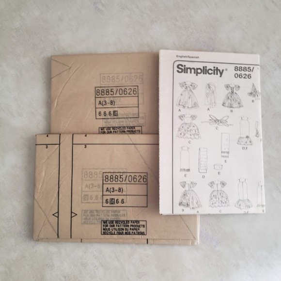 Princess 0626 SIMPLICITY Sewing Patt - Picture 3 of 3